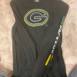 Majestic Black Shirt with Logo